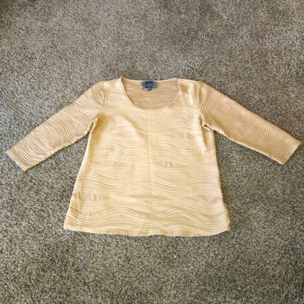 Shiny Gold Blouse